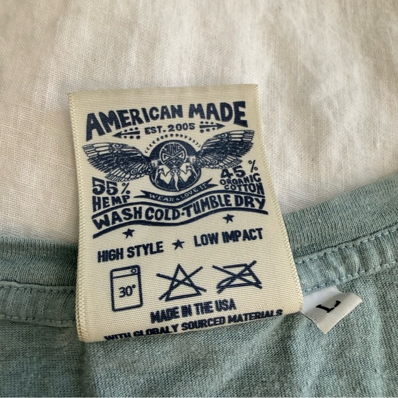 Jungmaven Rainbow Spell T-Shirt Hemp Organic Cotton Made in USA - Picture 5 of 7